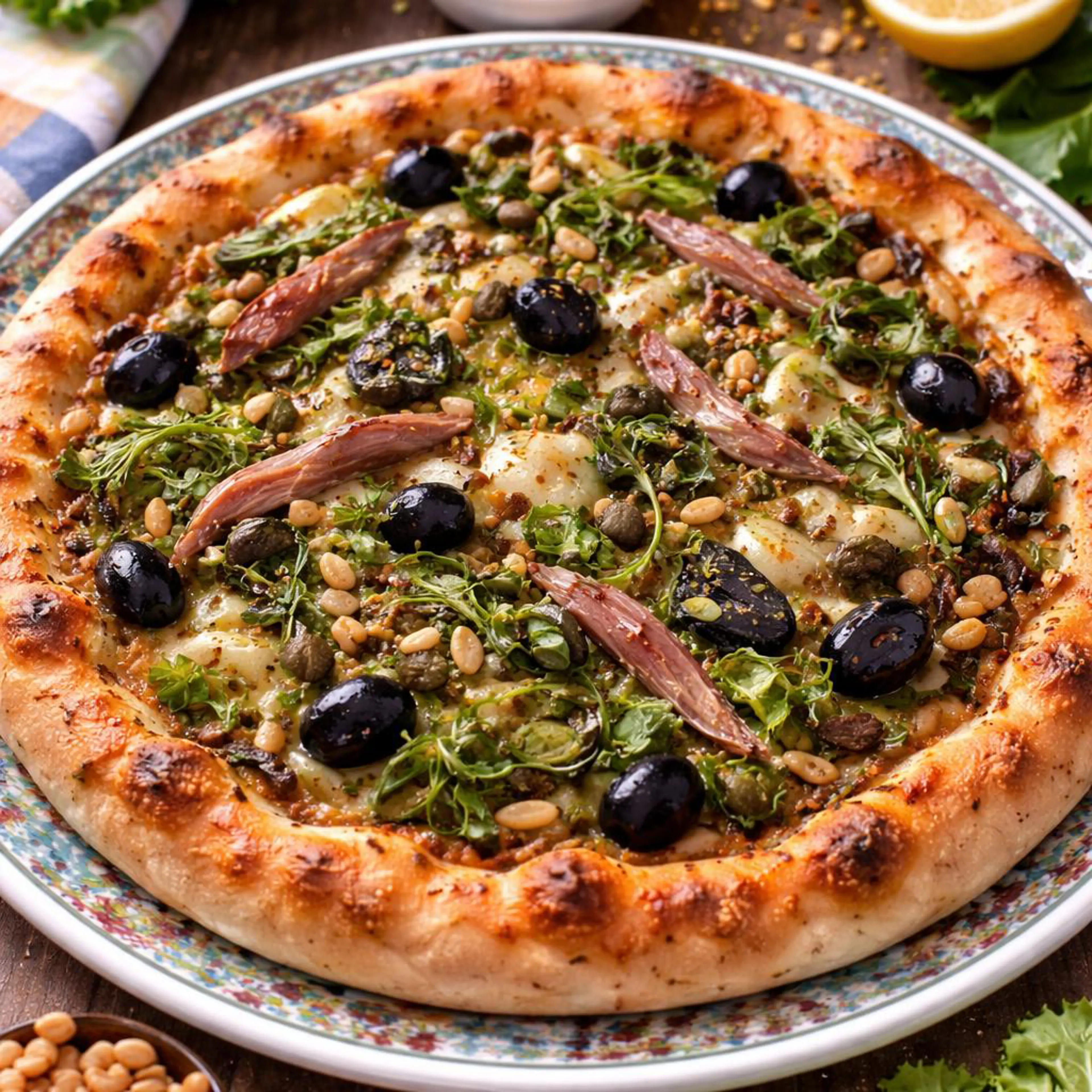 Escarole Pizza