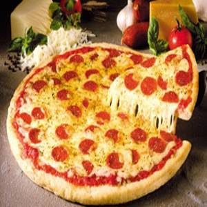 American-style Pizza with Peppers