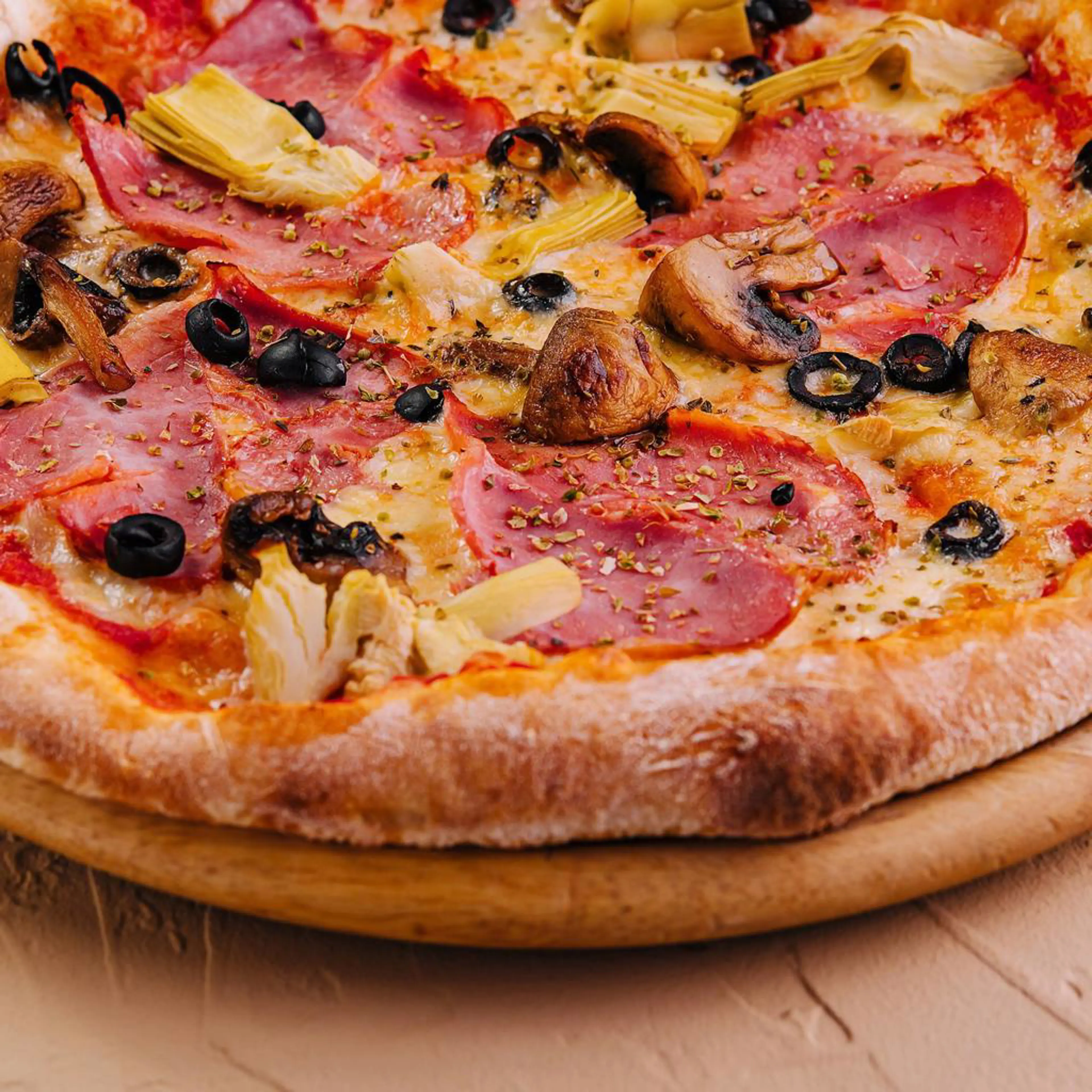 Capricciosa pizza