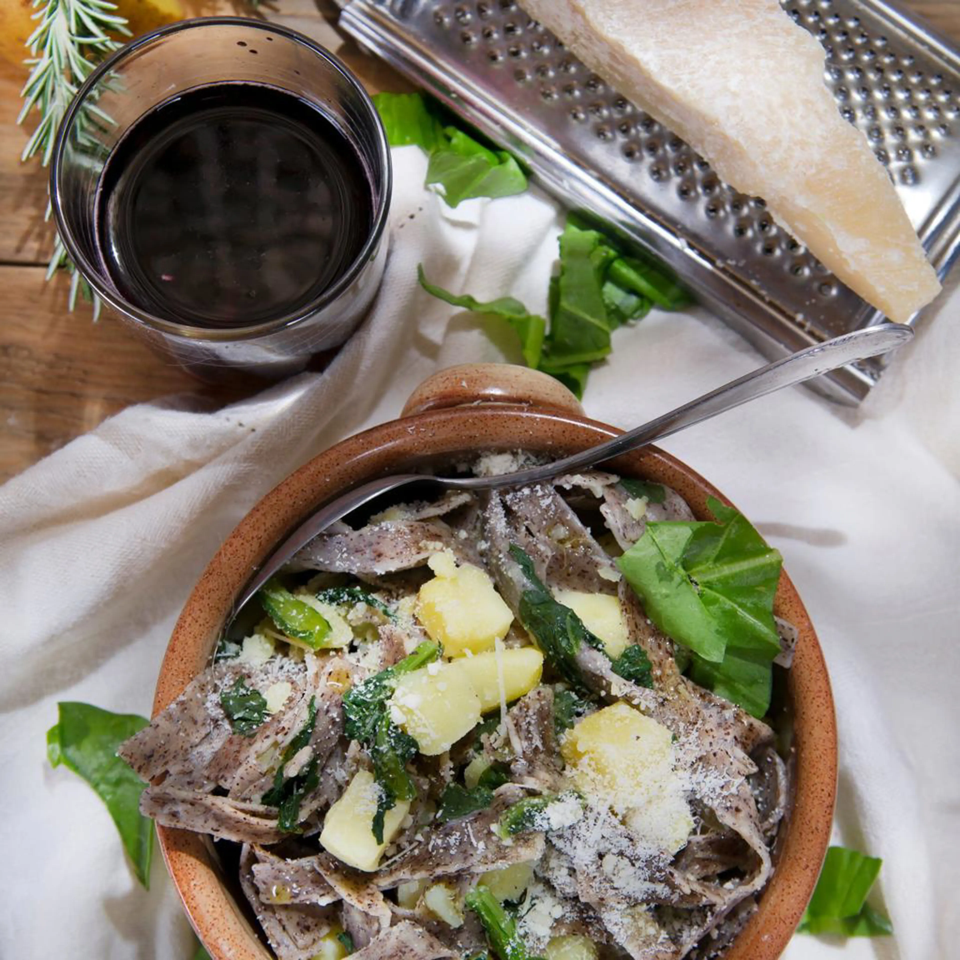 Pizzoccheri ligeros