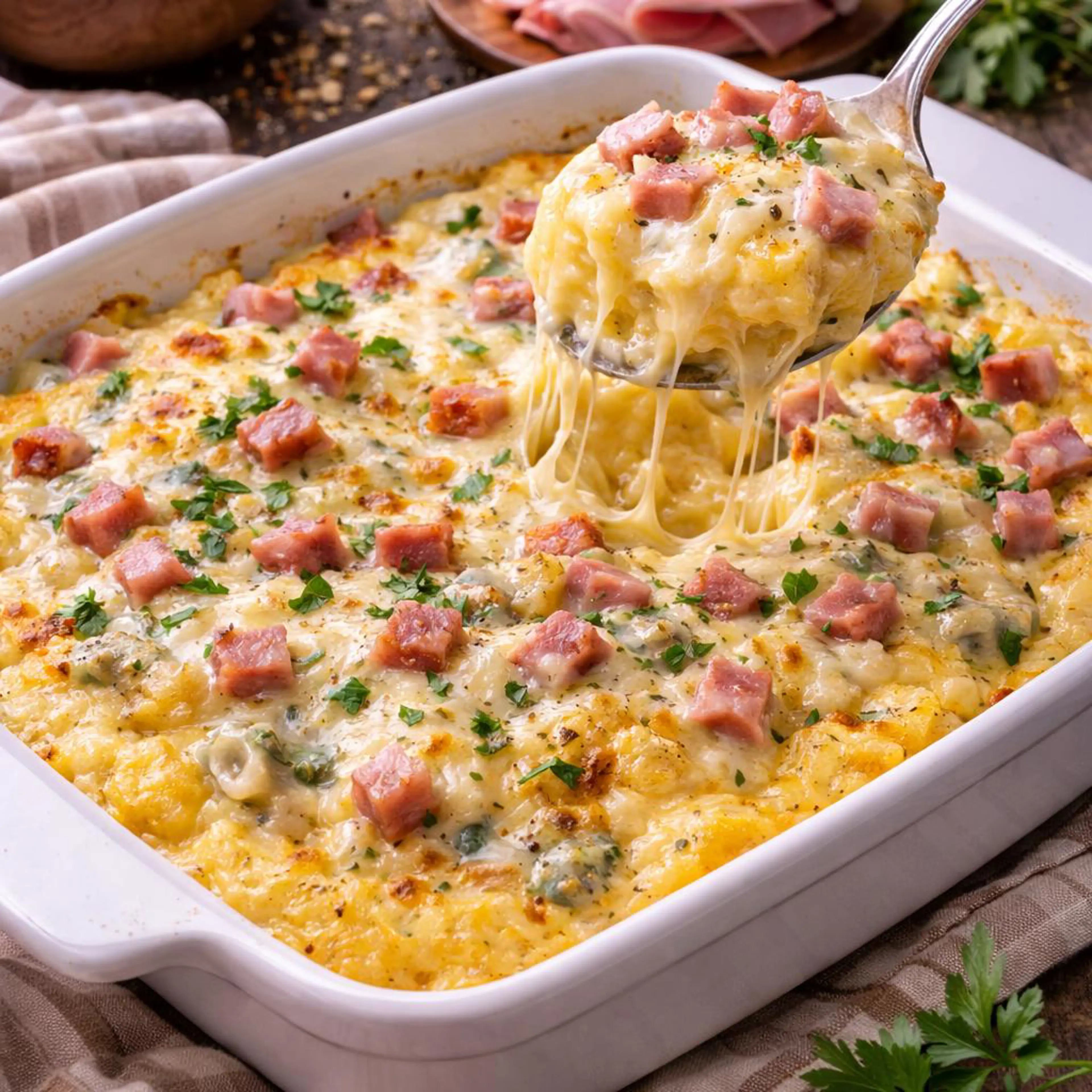 Polenta aus dem Ofen