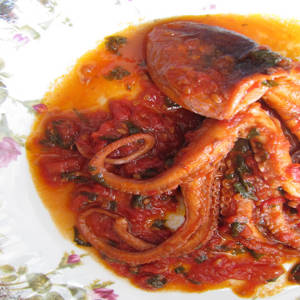 Stewed Baby Octopus with Bimby