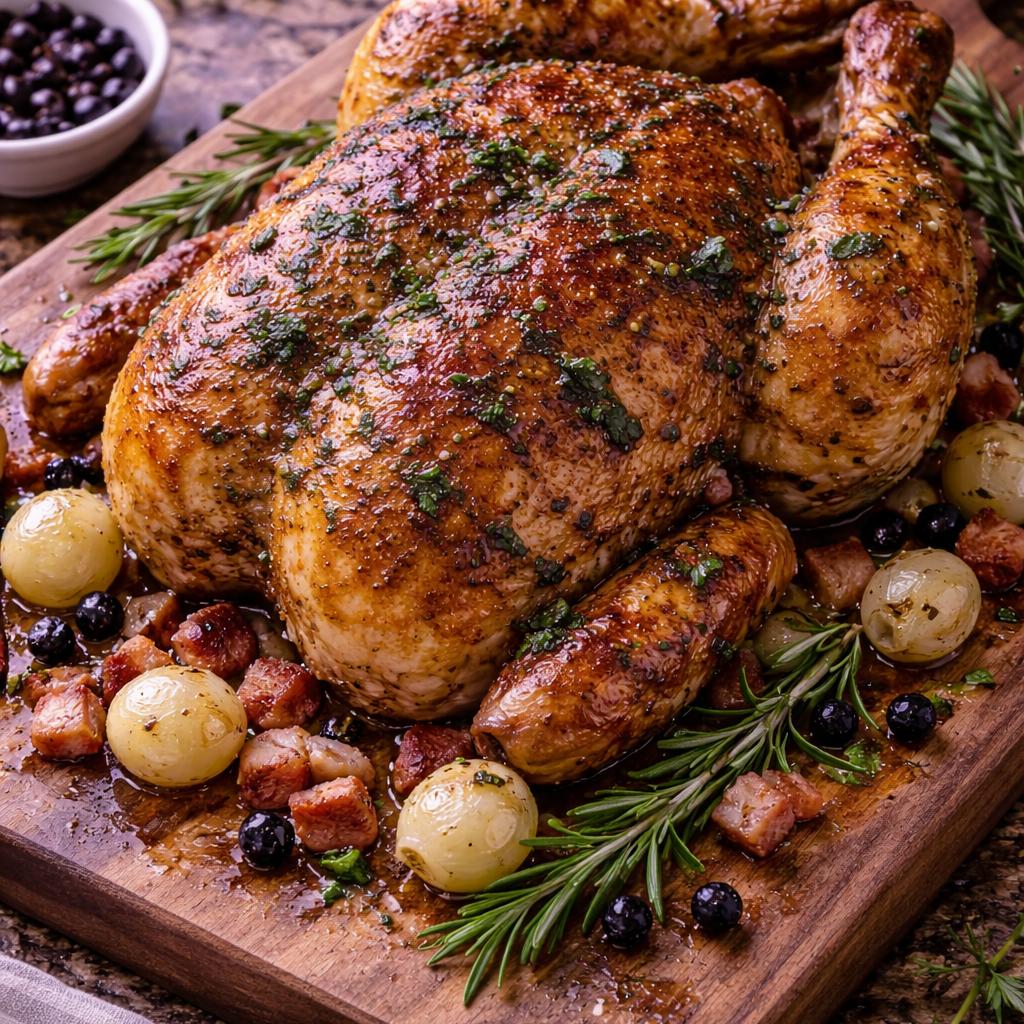 Pollo Asado a la Francesa