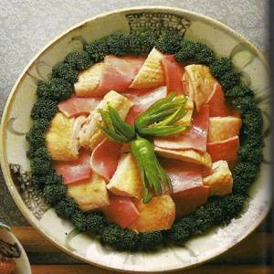 دجاج مع بروشوتو