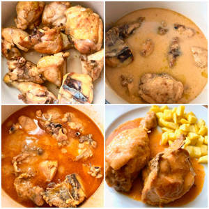 Chicken in Almond Sauce