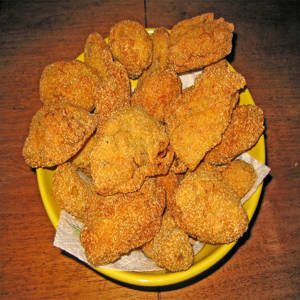Kızarmış marine tavuk