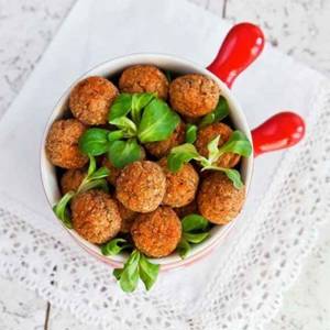 Skewered Meatballs