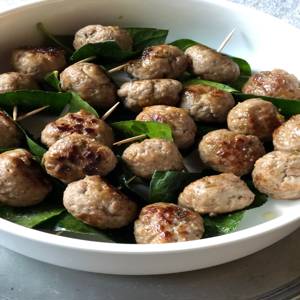 Lemon Leaf Meatballs