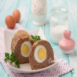 Meatloaf with Eggs