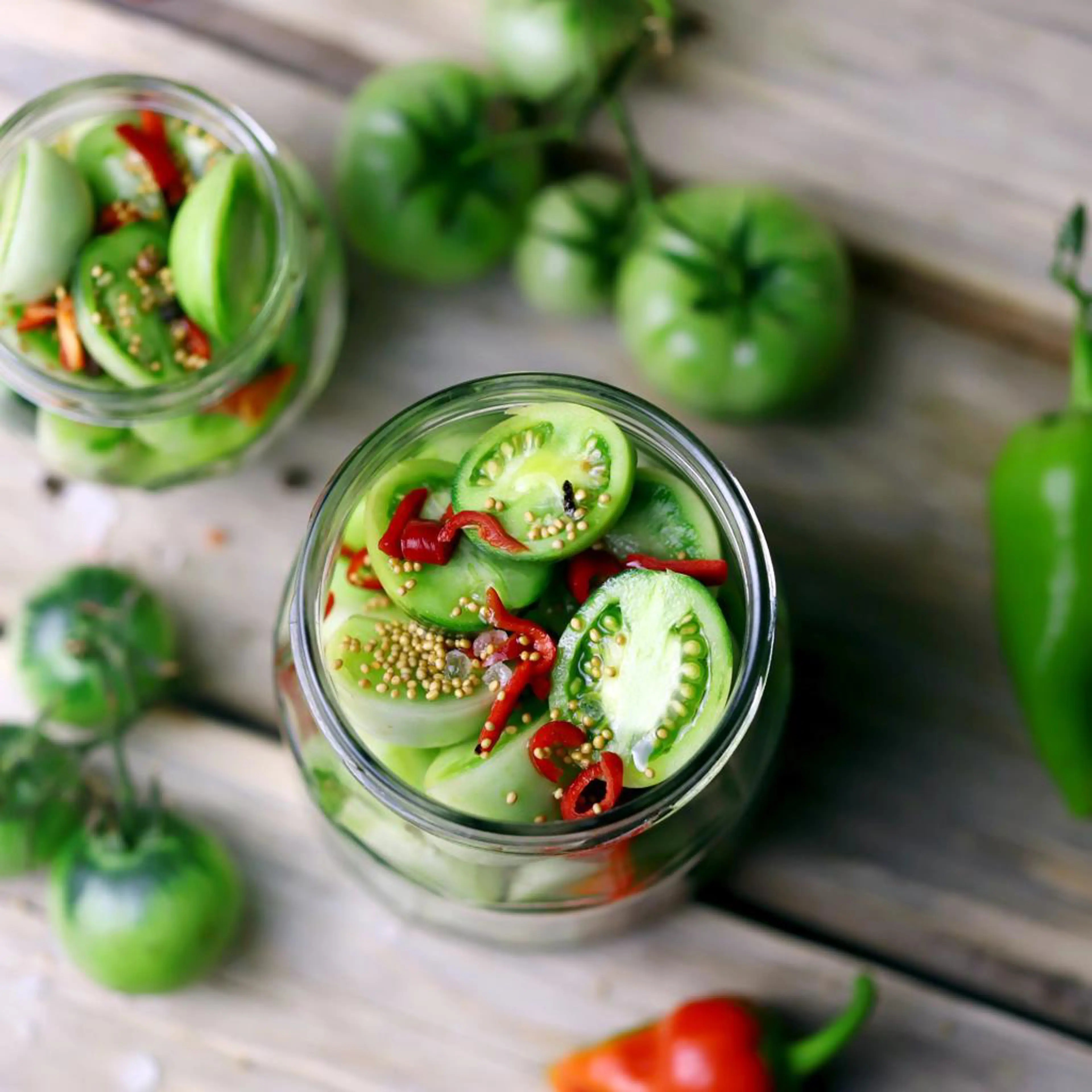 Tomates vertes