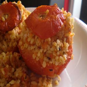 Baked Stuffed Tomatoes