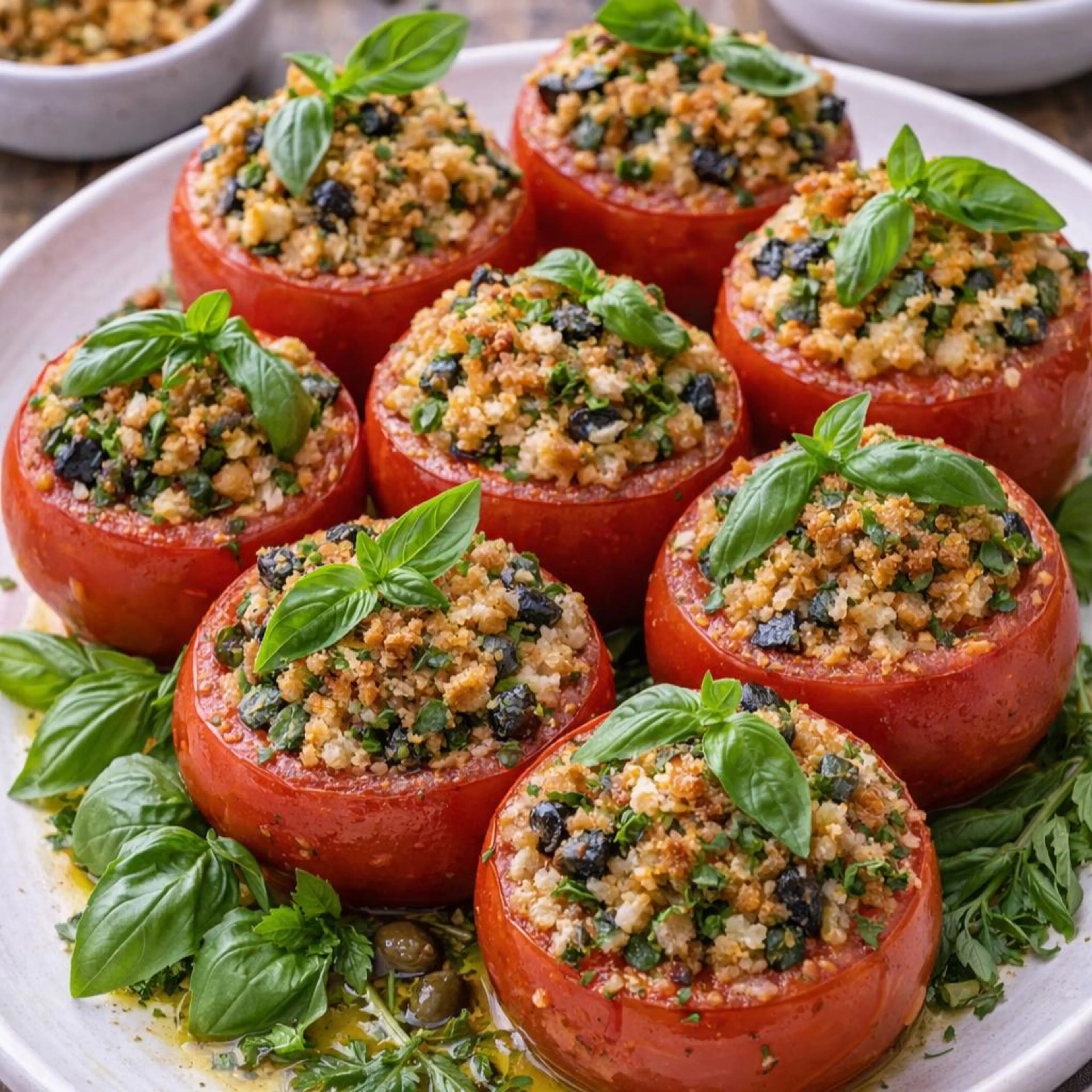 Sicilianskt fyllda tomater