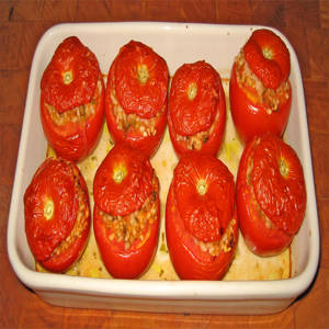 Stuffed Cherry Tomatoes