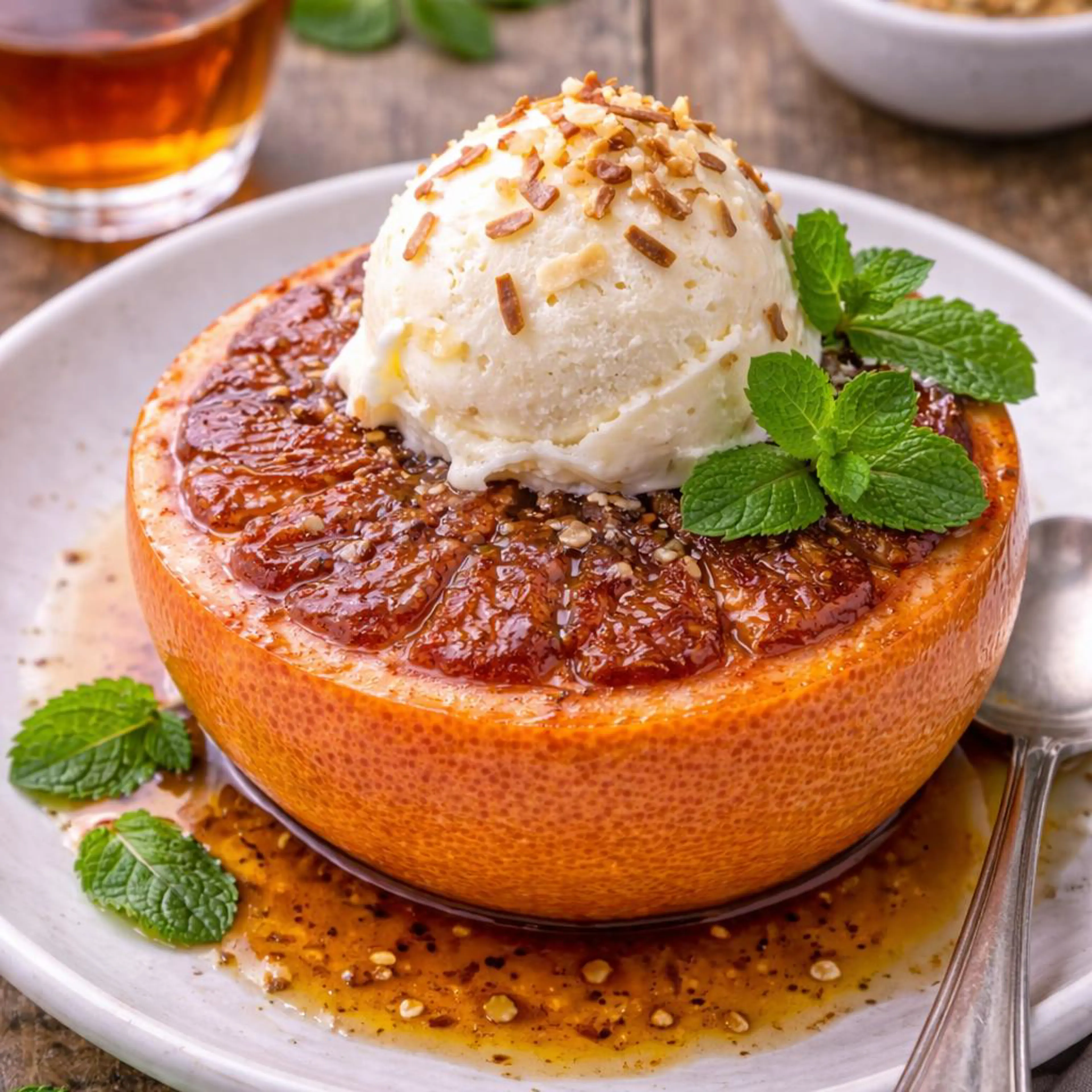 Pamplemousse caramélisé