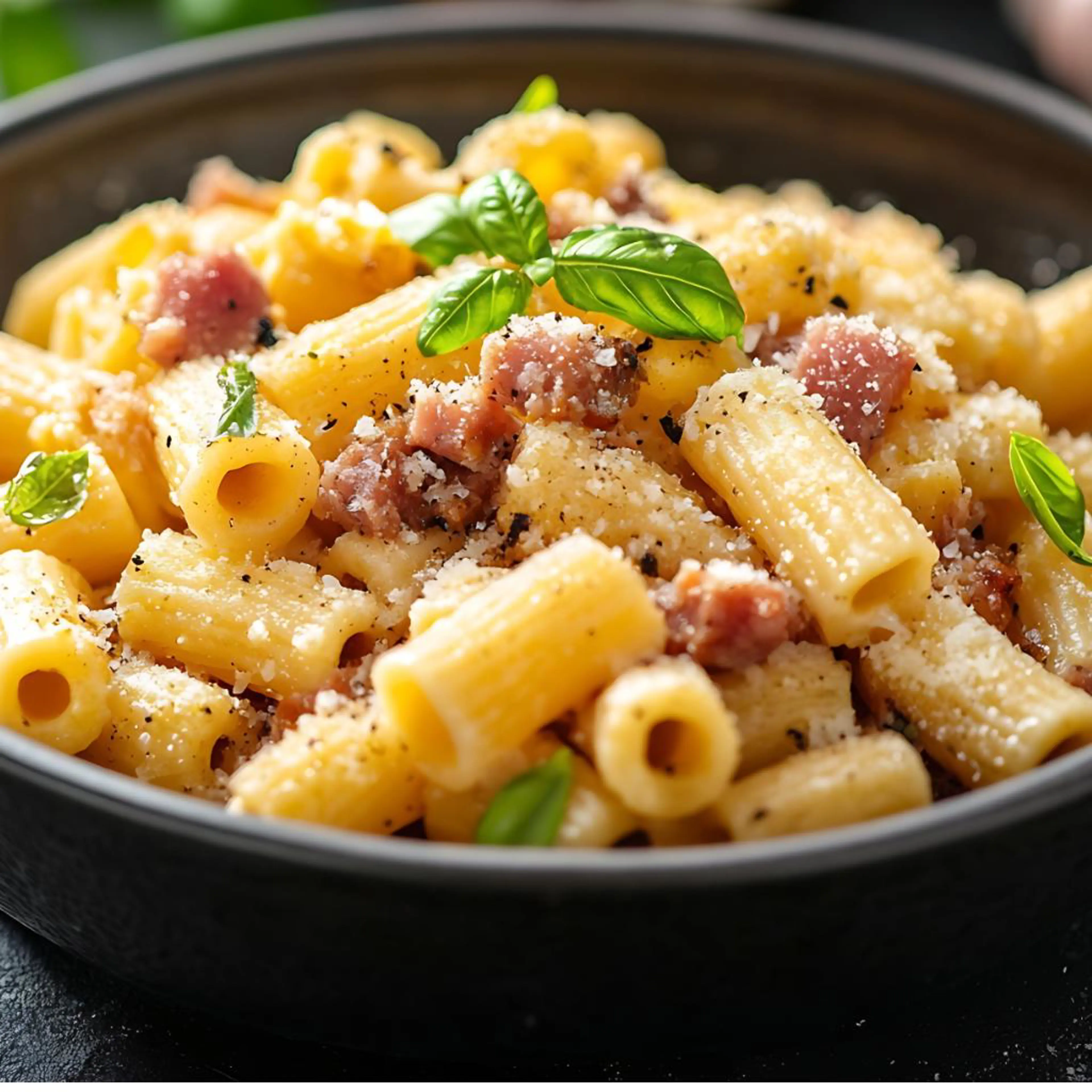 Rigatoni a la gricia