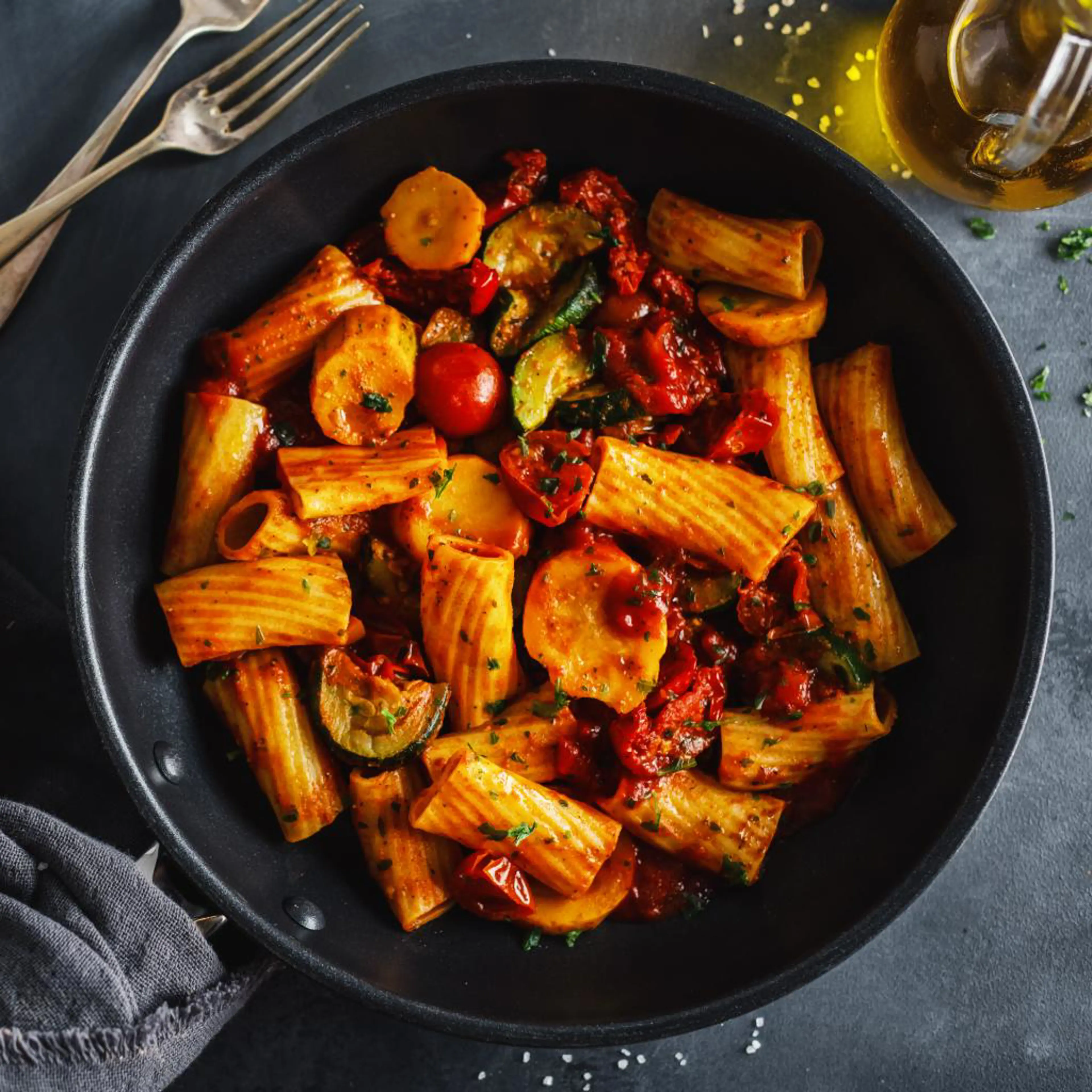 Pirított rigatoni