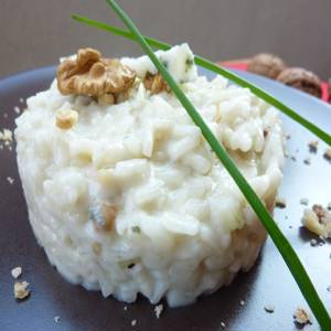 Risotto z orzechami