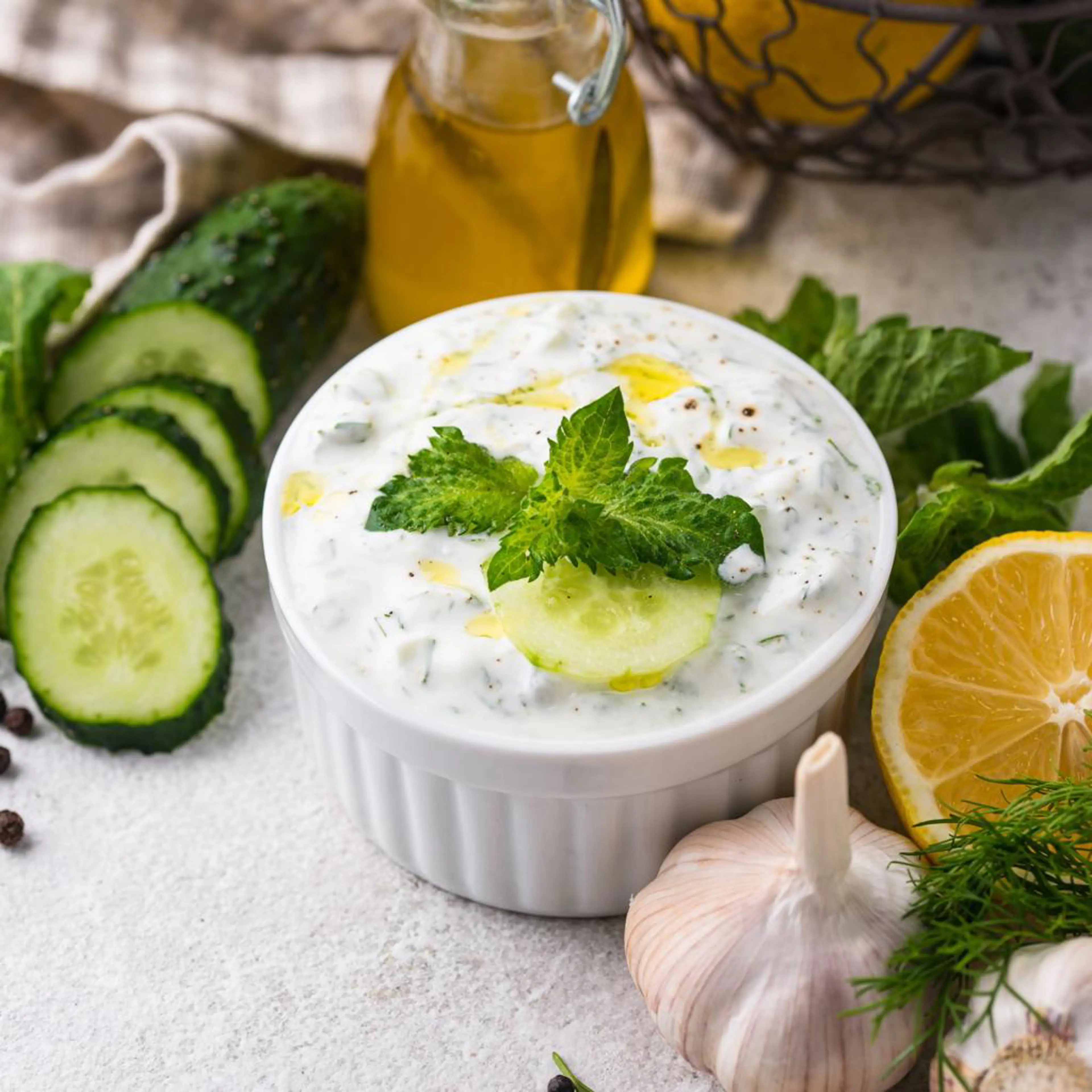Persian yogurt sauce