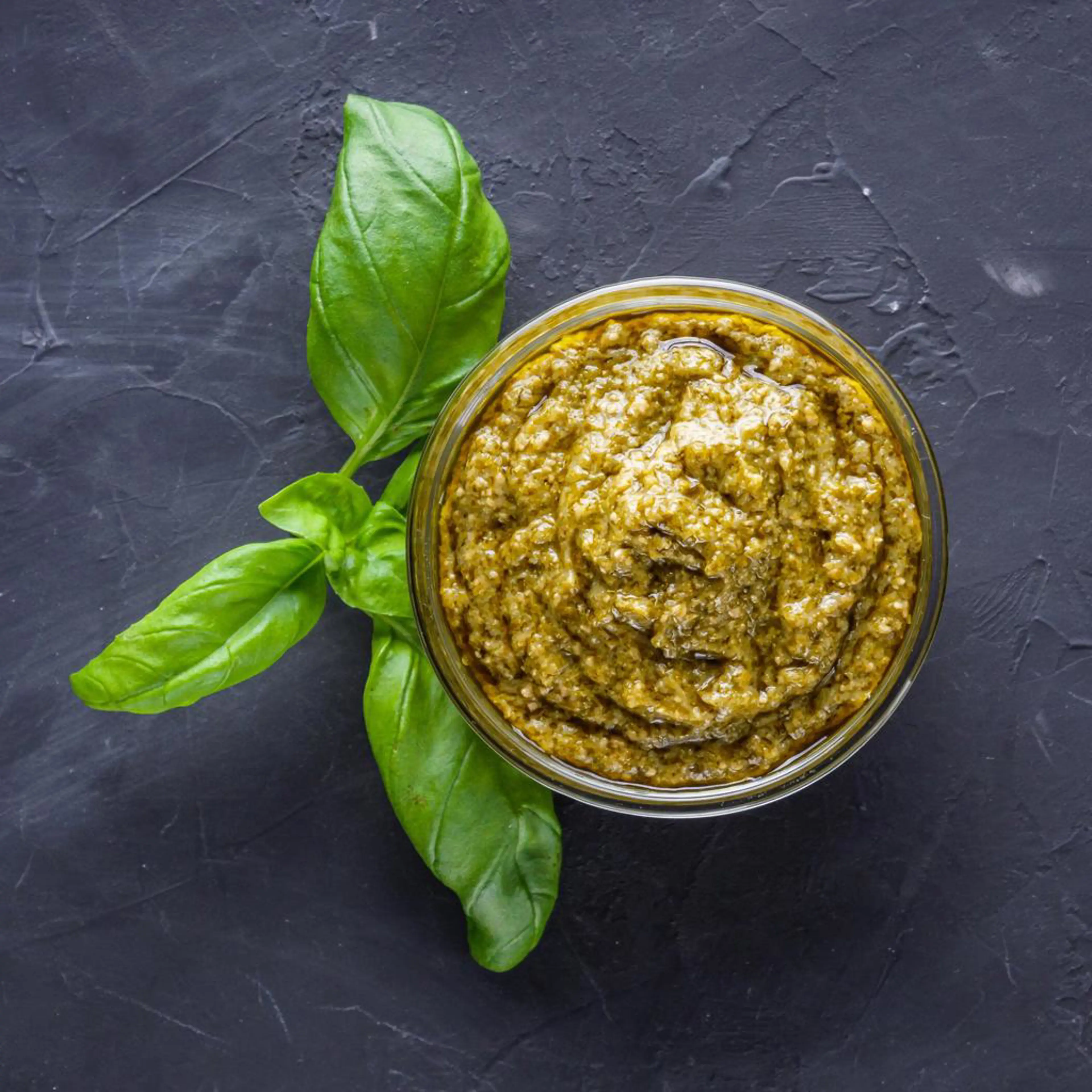 Basil green sauce