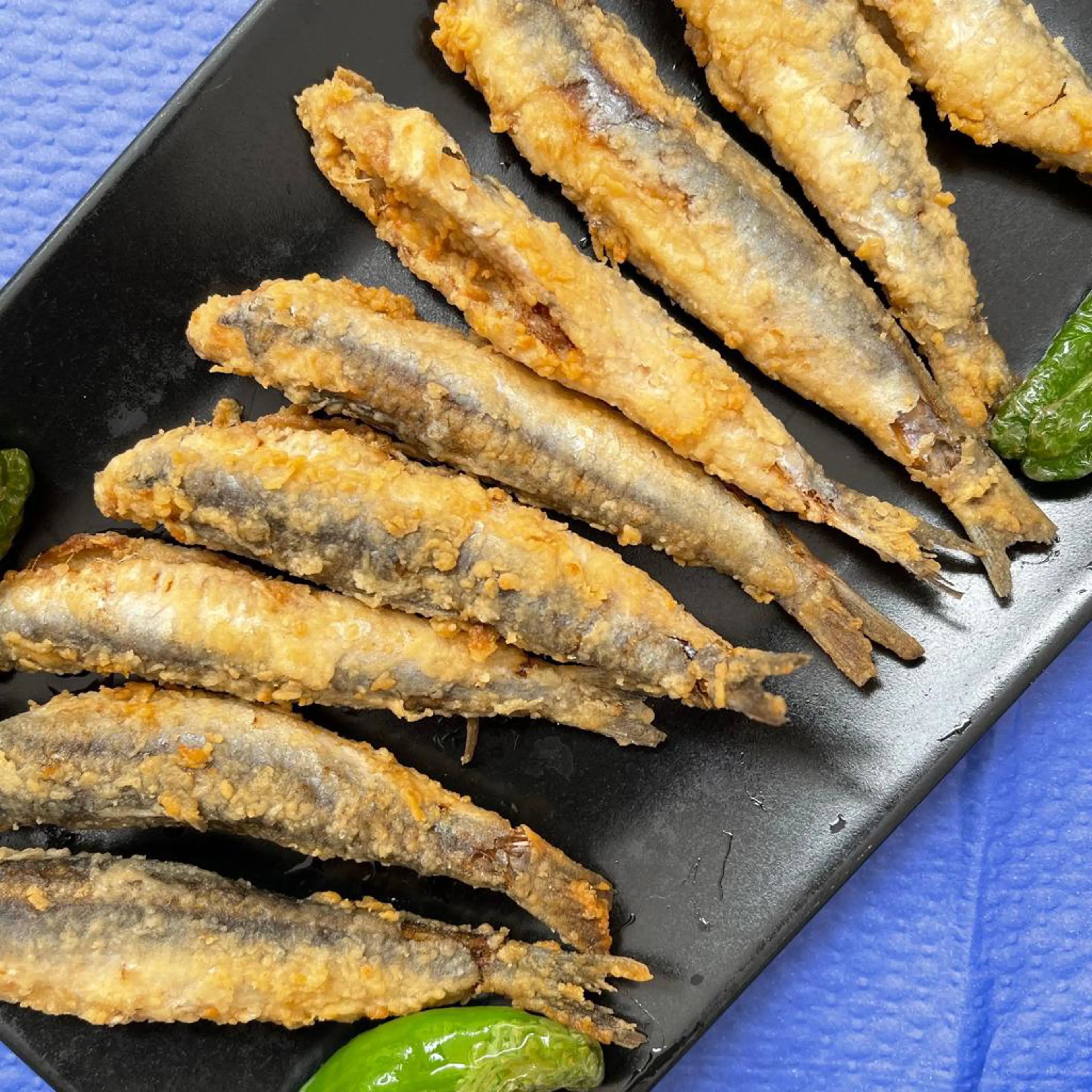 Sardinas fritas