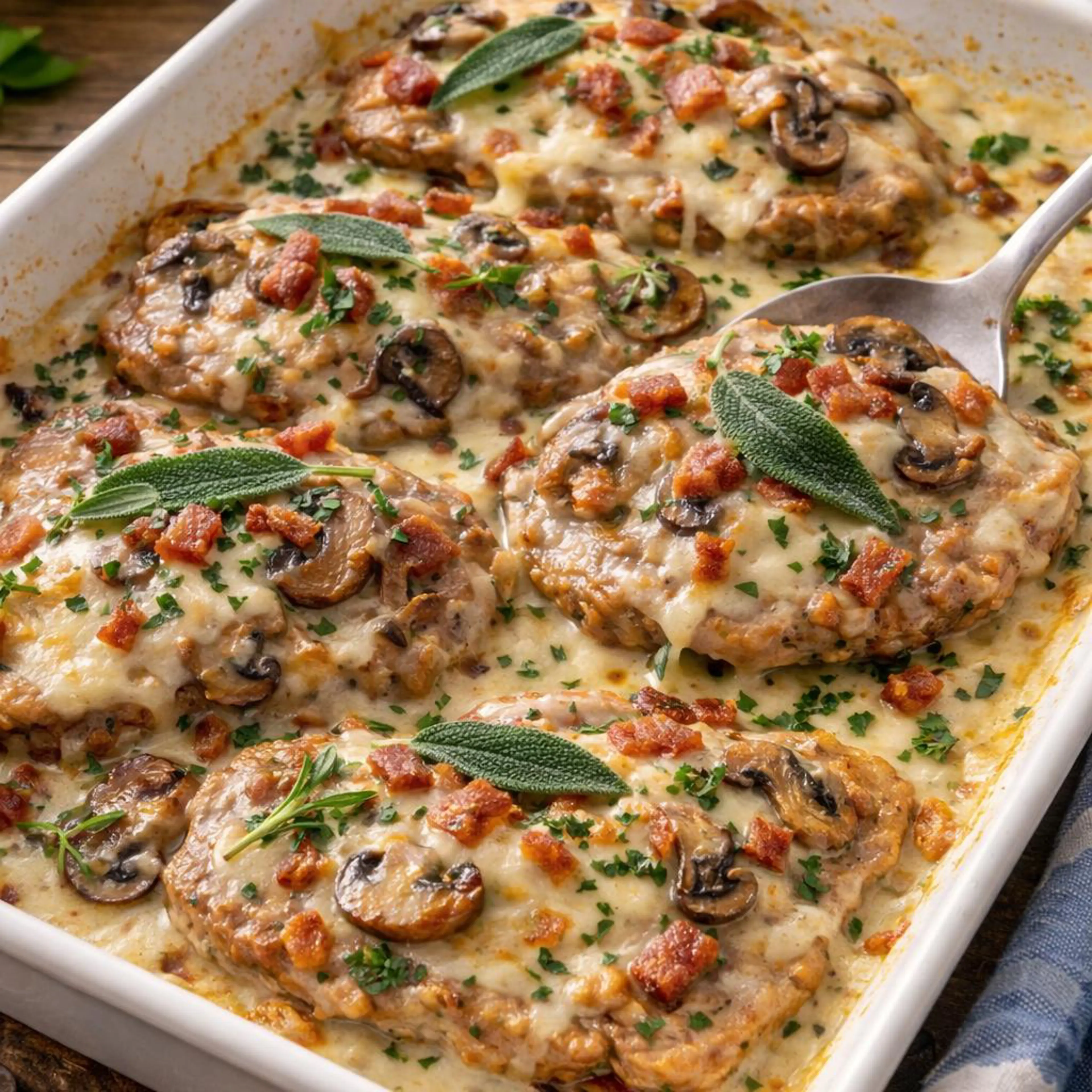 Scaloppine gratinate