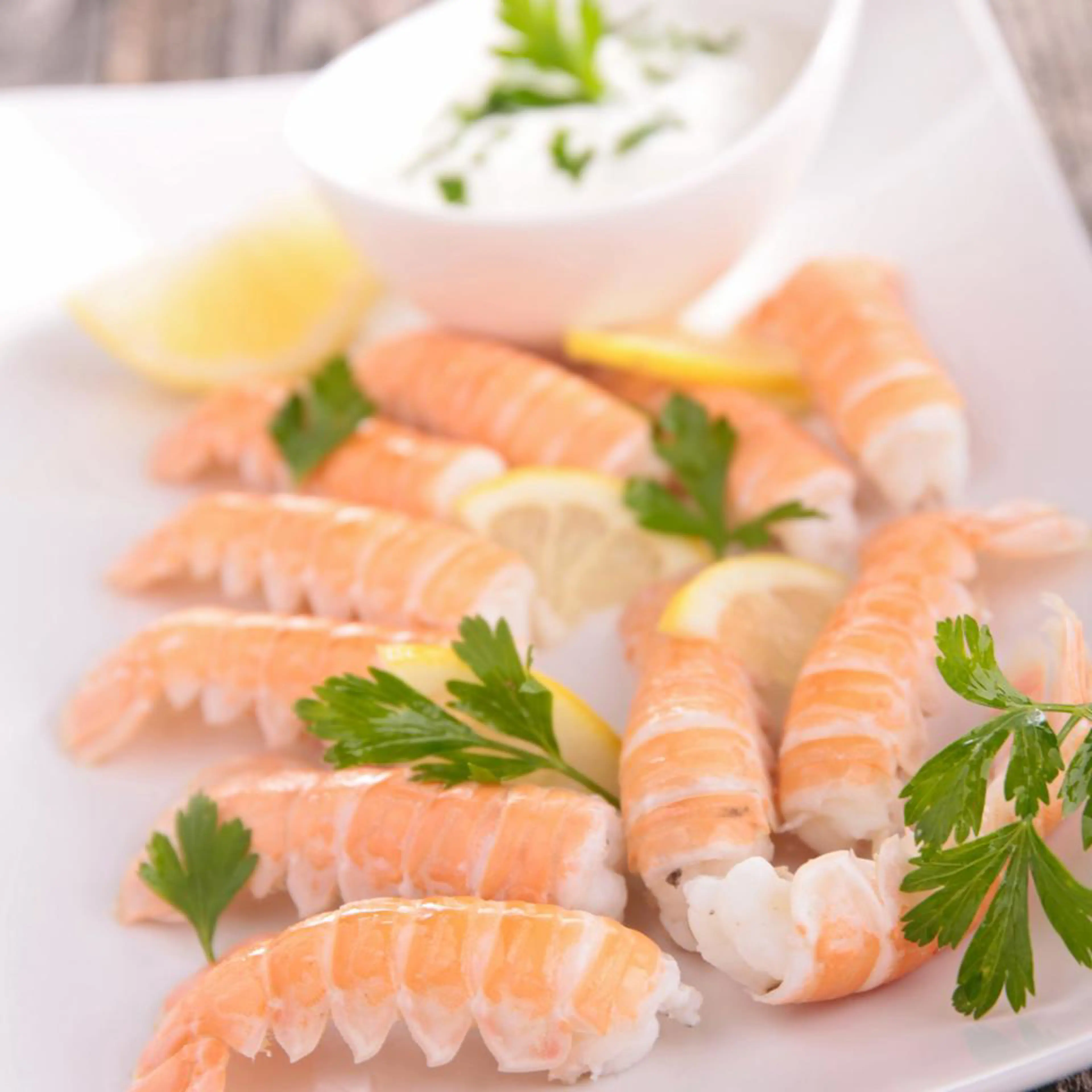 Langoustines pour l'apéritif