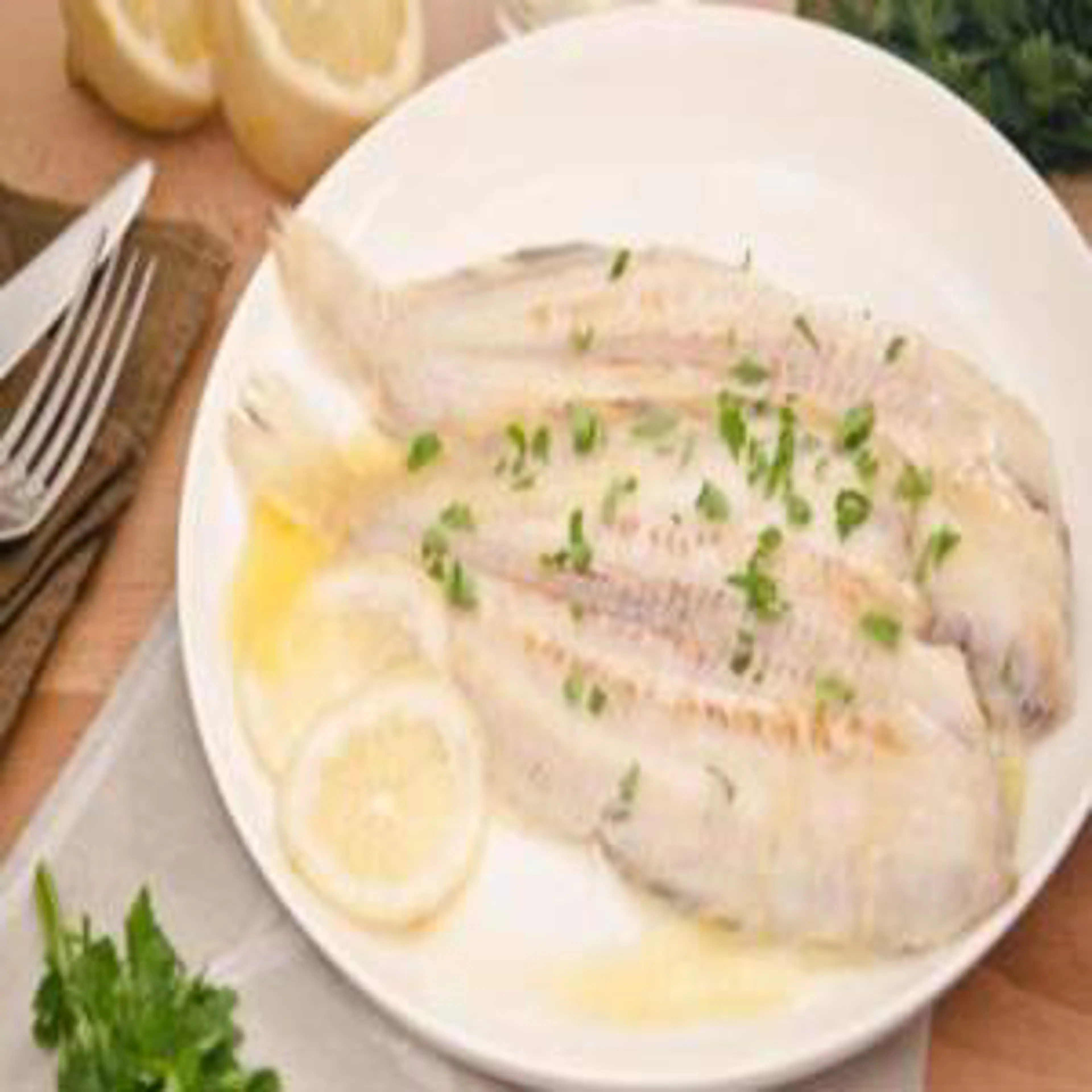 Sole With Pine Nuts