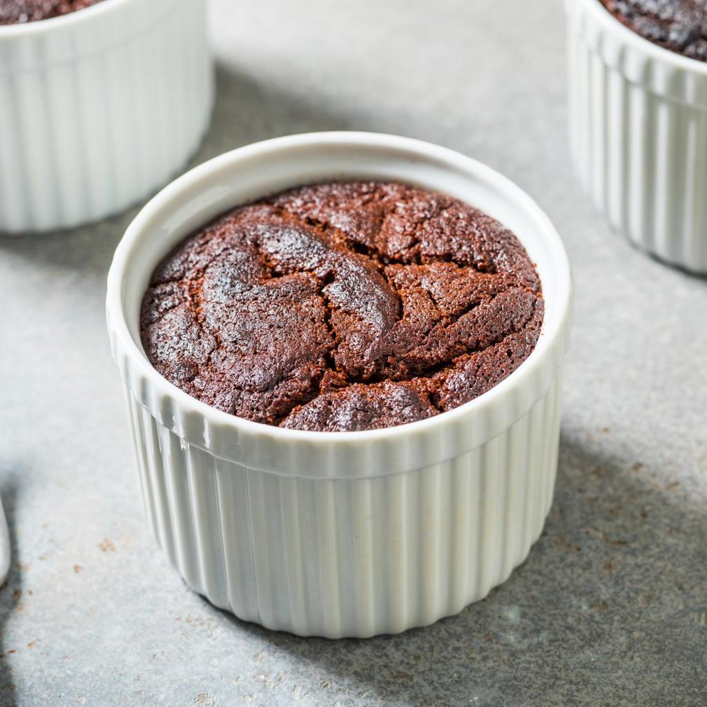 Mörk chokladsoufflé