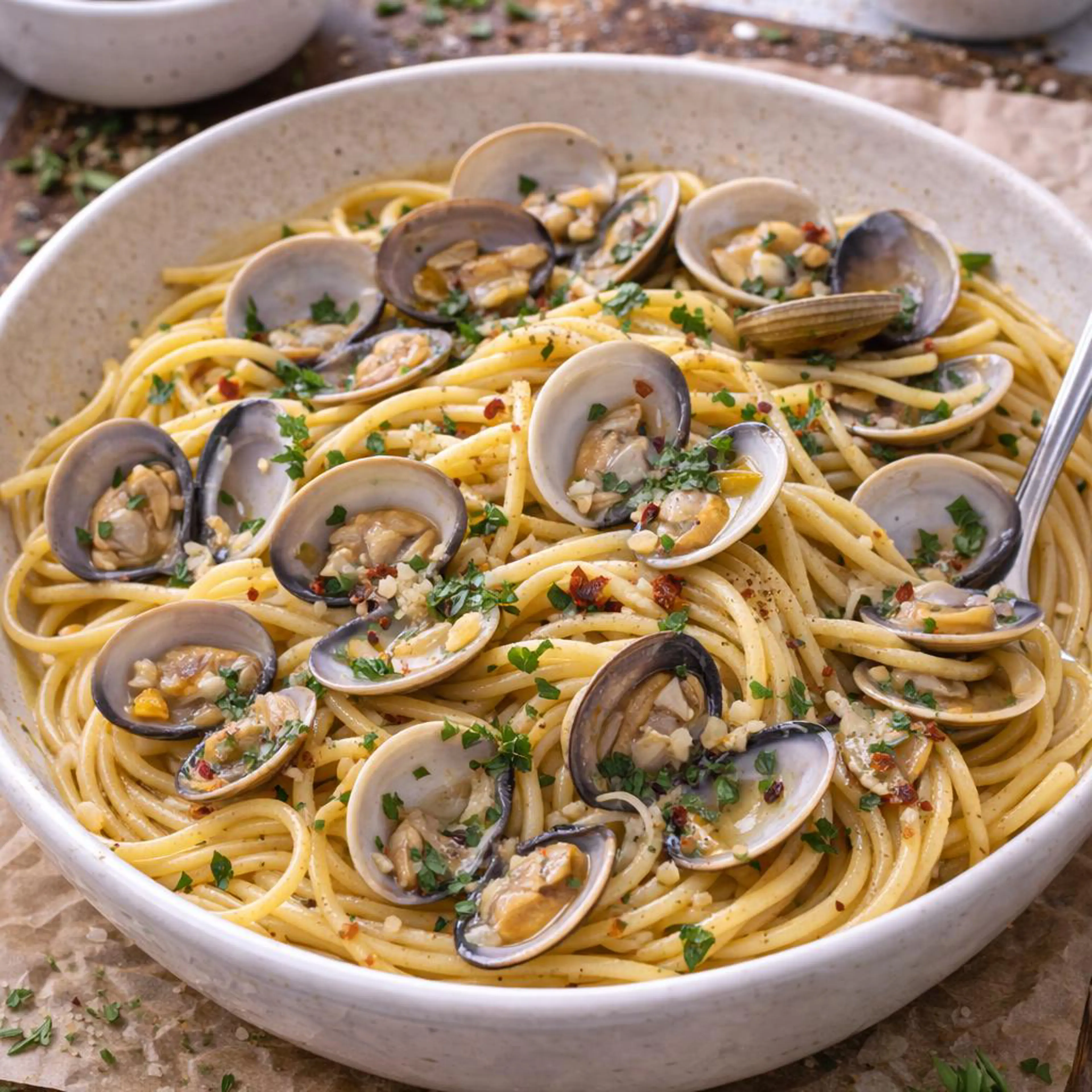 Spaghetti alle arselle