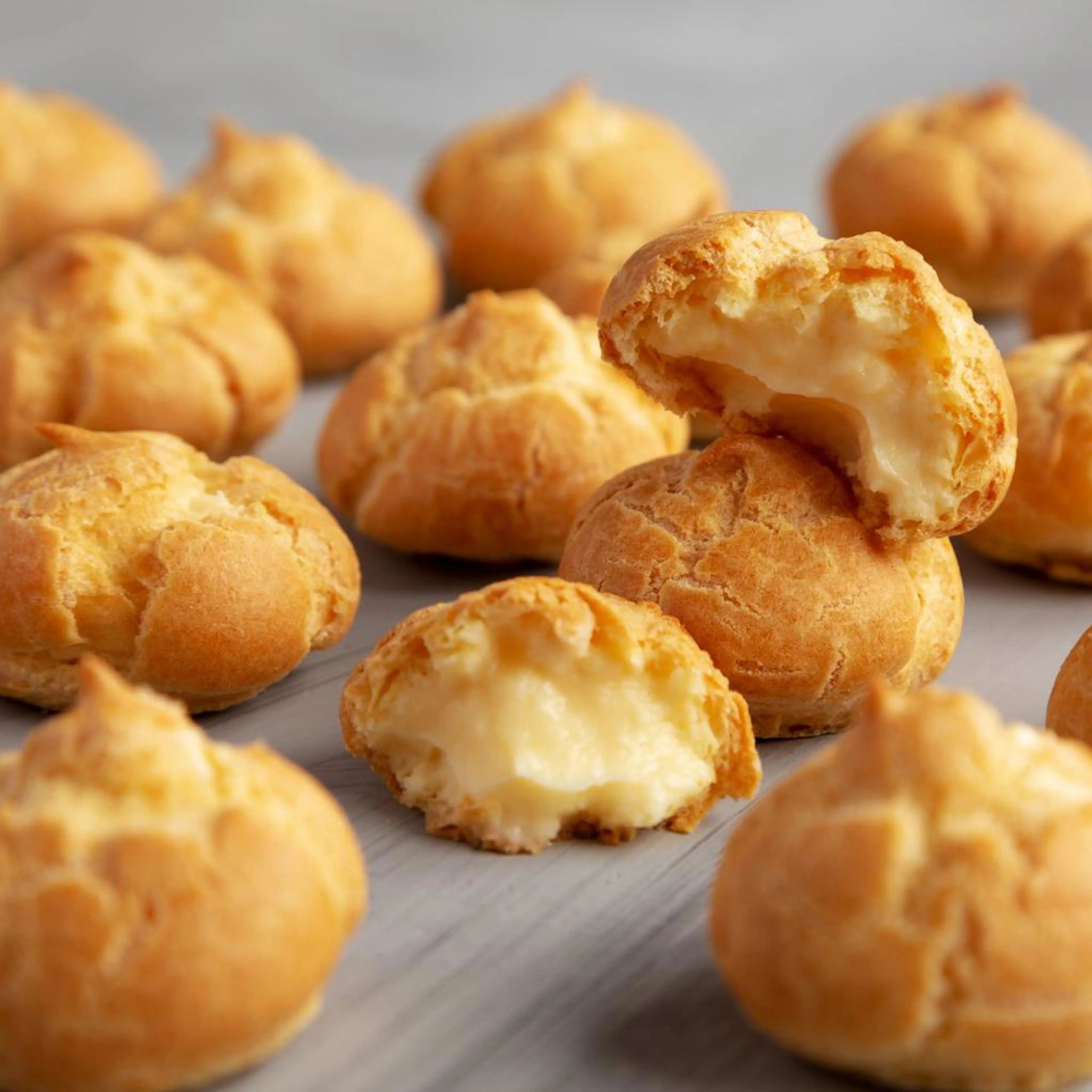 Cream Puffs with Custard