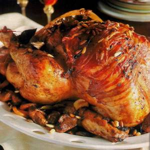 Stuffed Turkey with Fruit