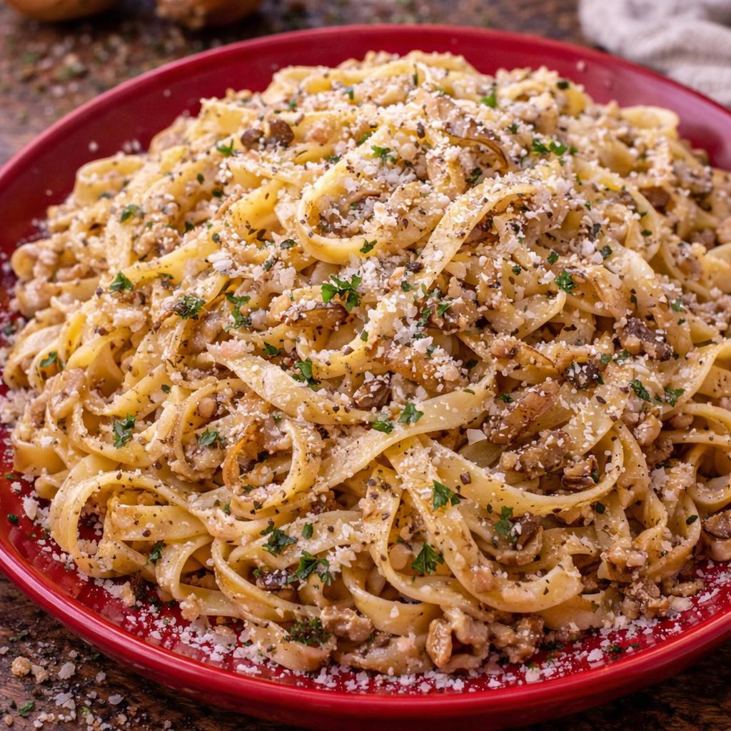 Tagliatelle alla cipolla