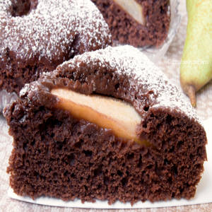 Torta Al Cioccolato E Alle Pere