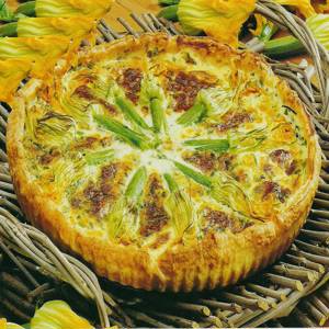 La foto della ricetta Kuchen mit Zucchiniblüten di Tuduu 