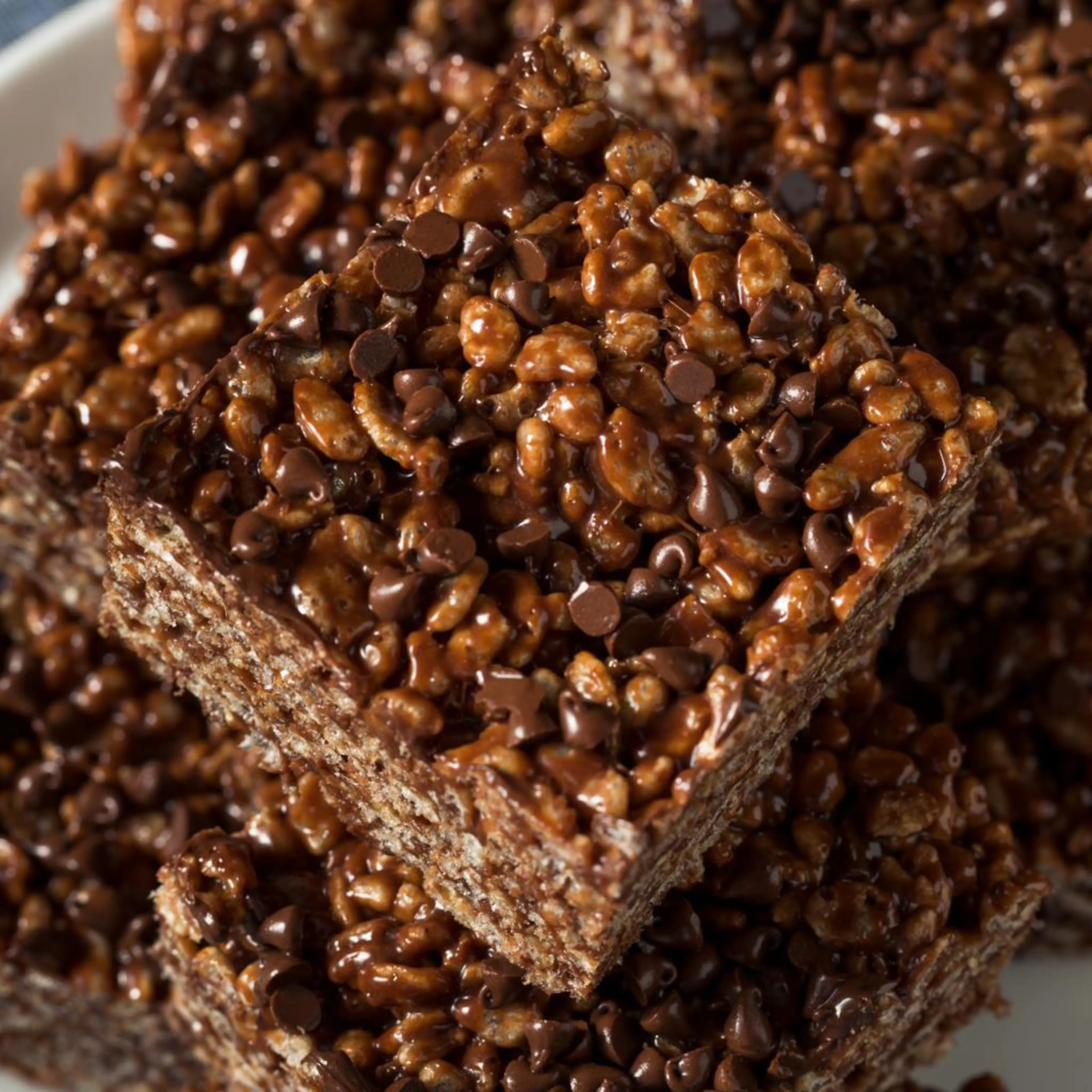 Tarta de arroz inflado