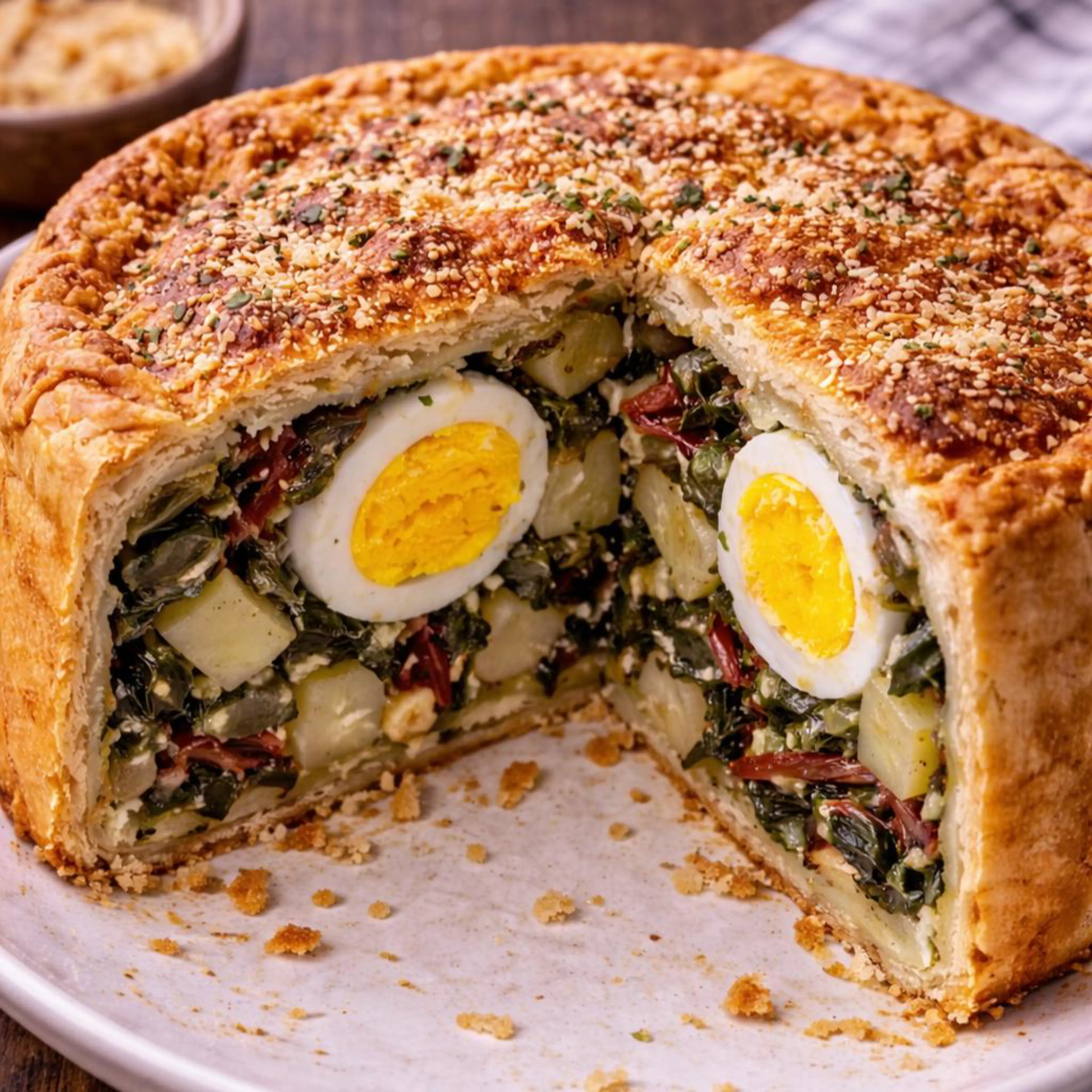 Swiss Chard Pasqualina Pie