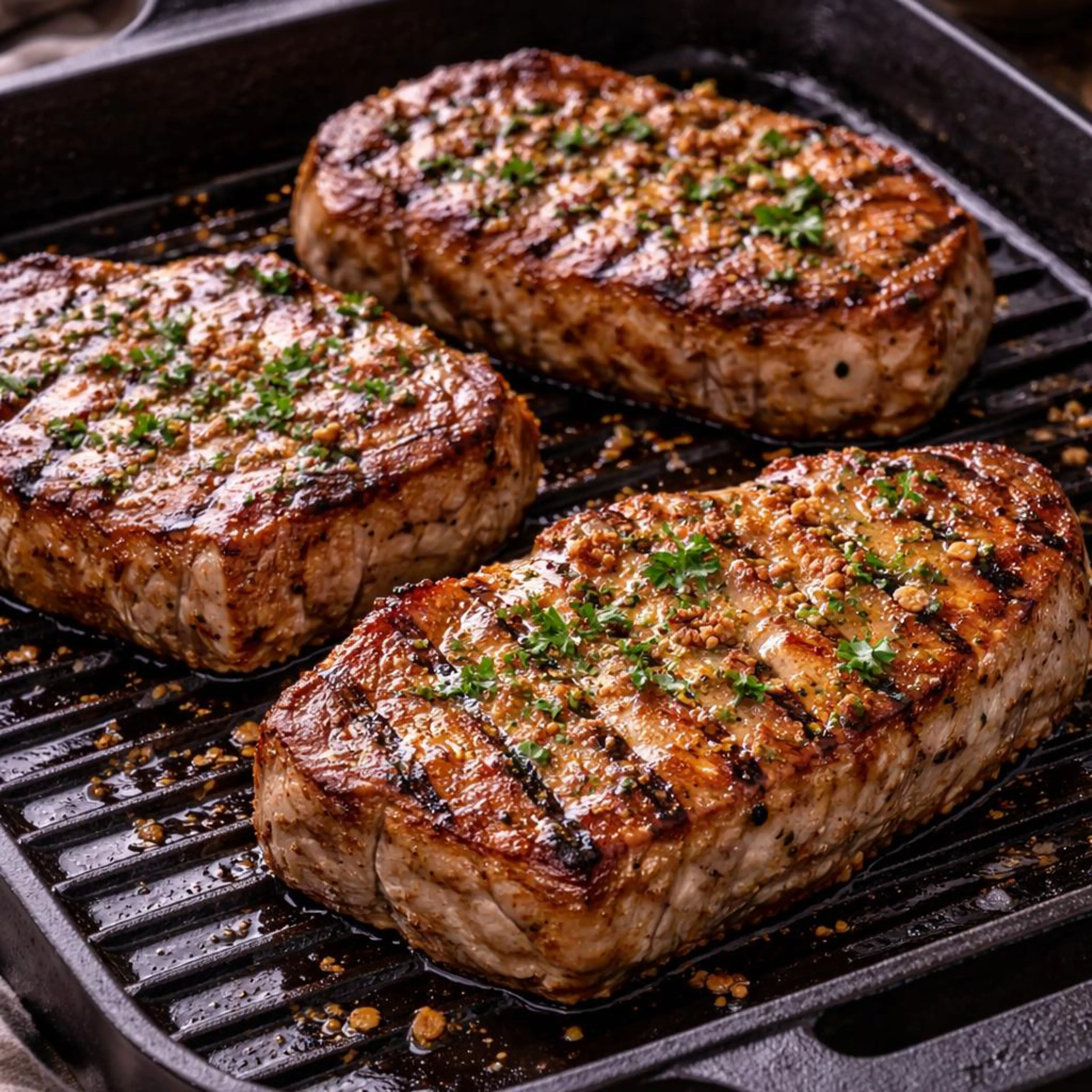 Bistecchas de filete de cerdo