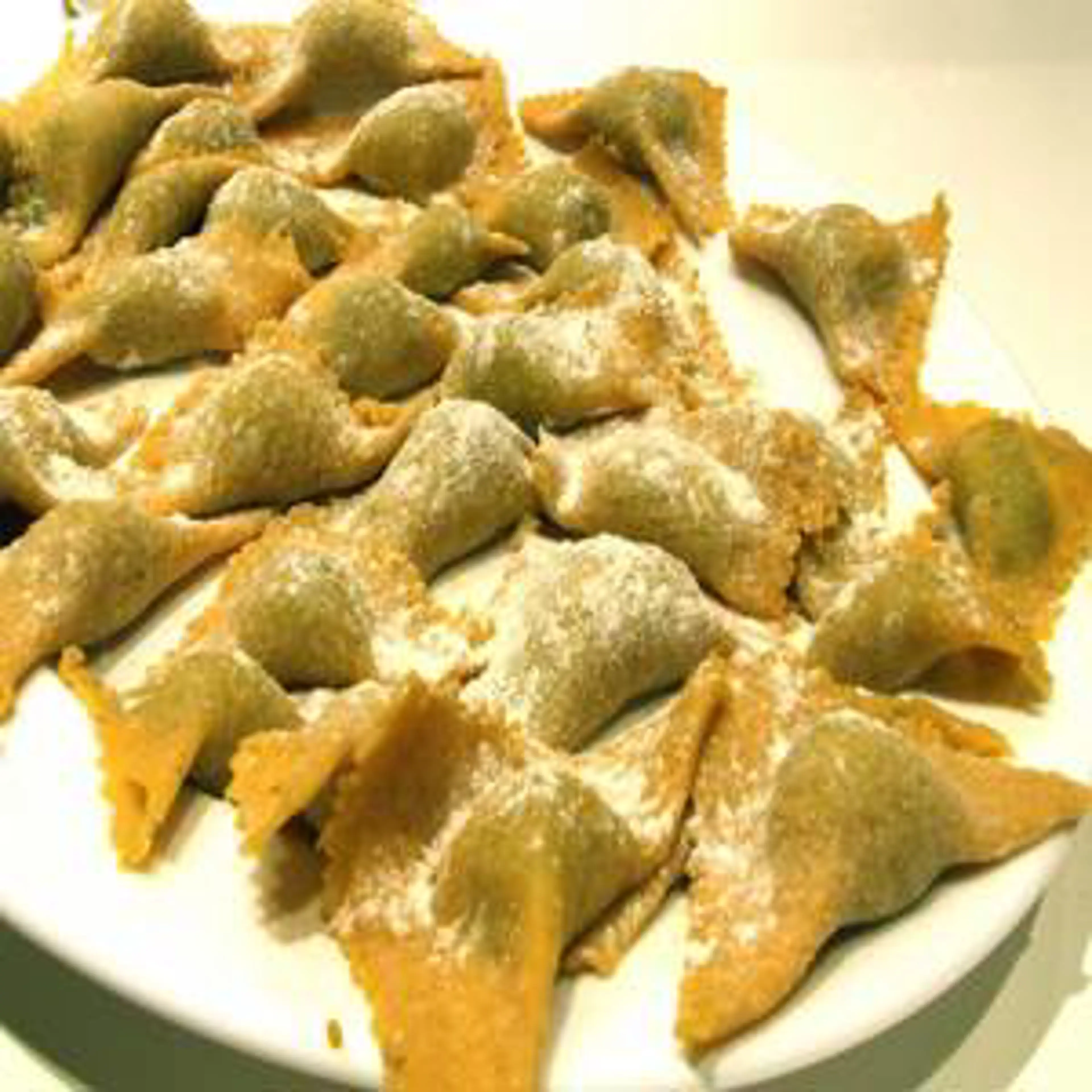 Zöldfűszeres tortelli