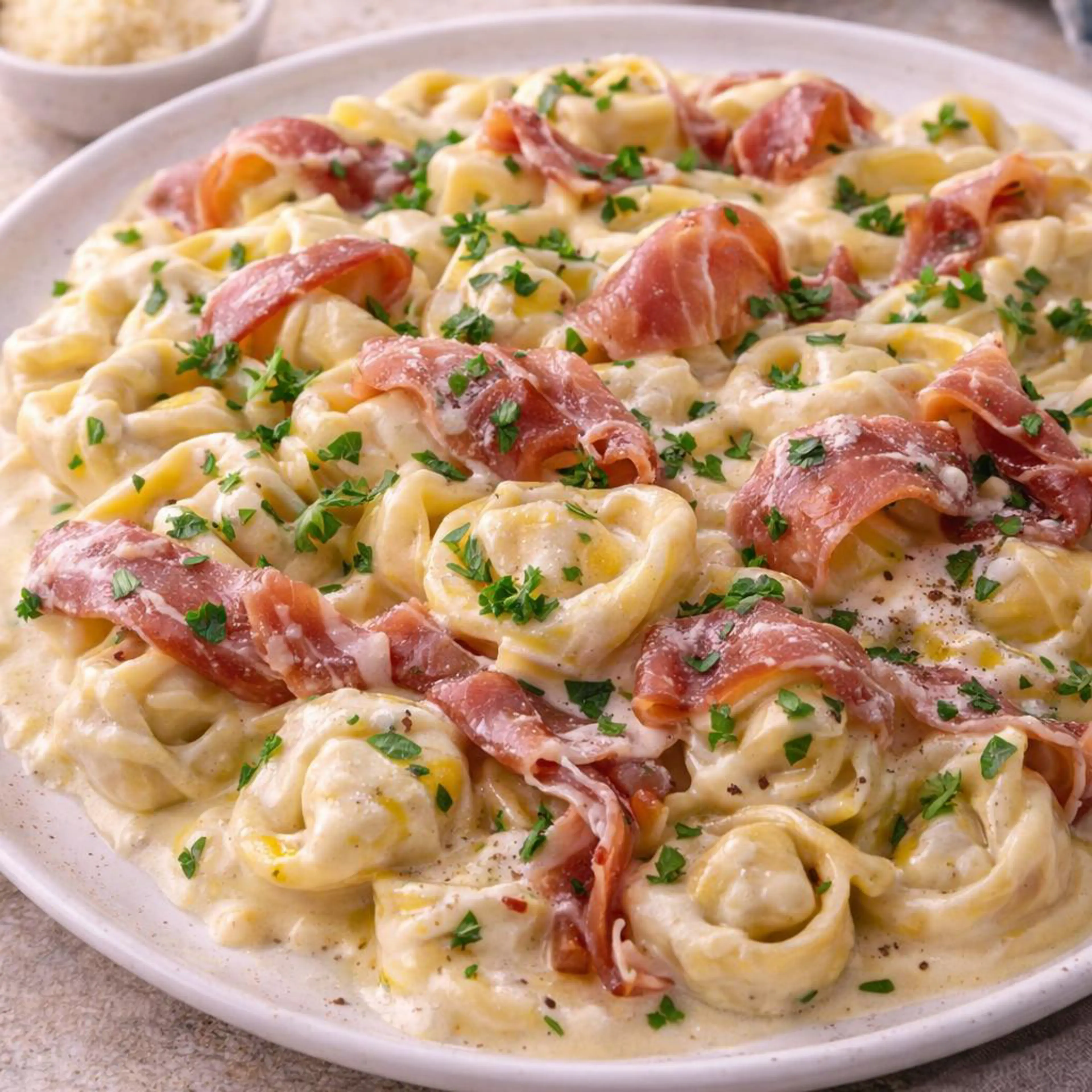 Tortellini with Cream