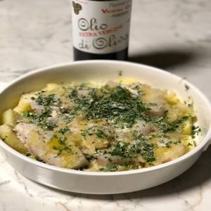 Creamy Cod Tart