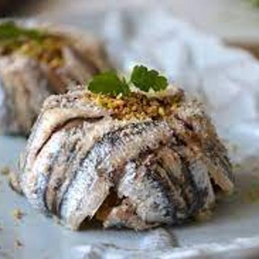 Anchovy Tart with Vegetables
