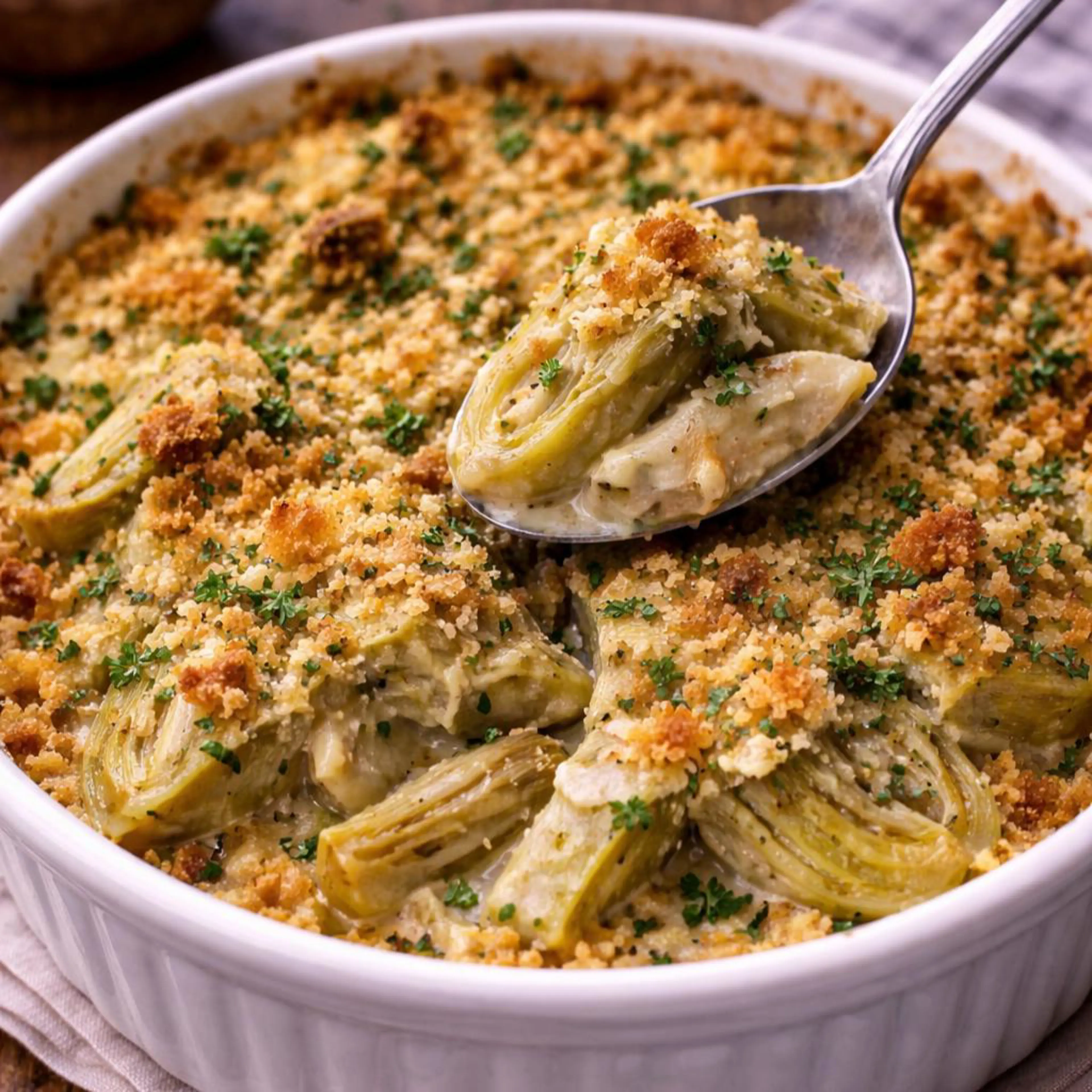 Toskana Usulü Enginar Küçük Pastası
