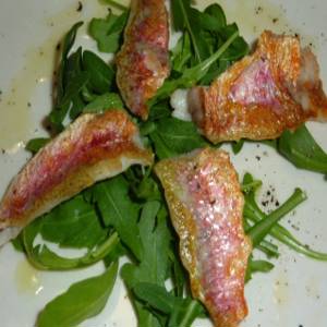 Salmonetes al limón