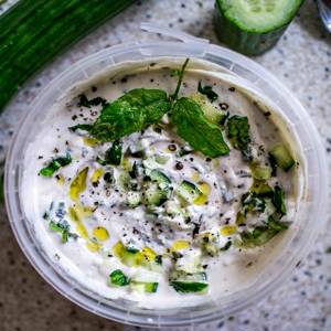 La foto della ricetta Tzatziki di Tuduu adatta a Vegetariani, diete senza glutine, diete senza nichel, pescetariani.