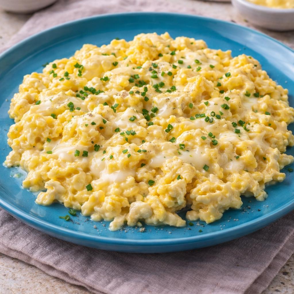 Jajka Scrambled Z Serami