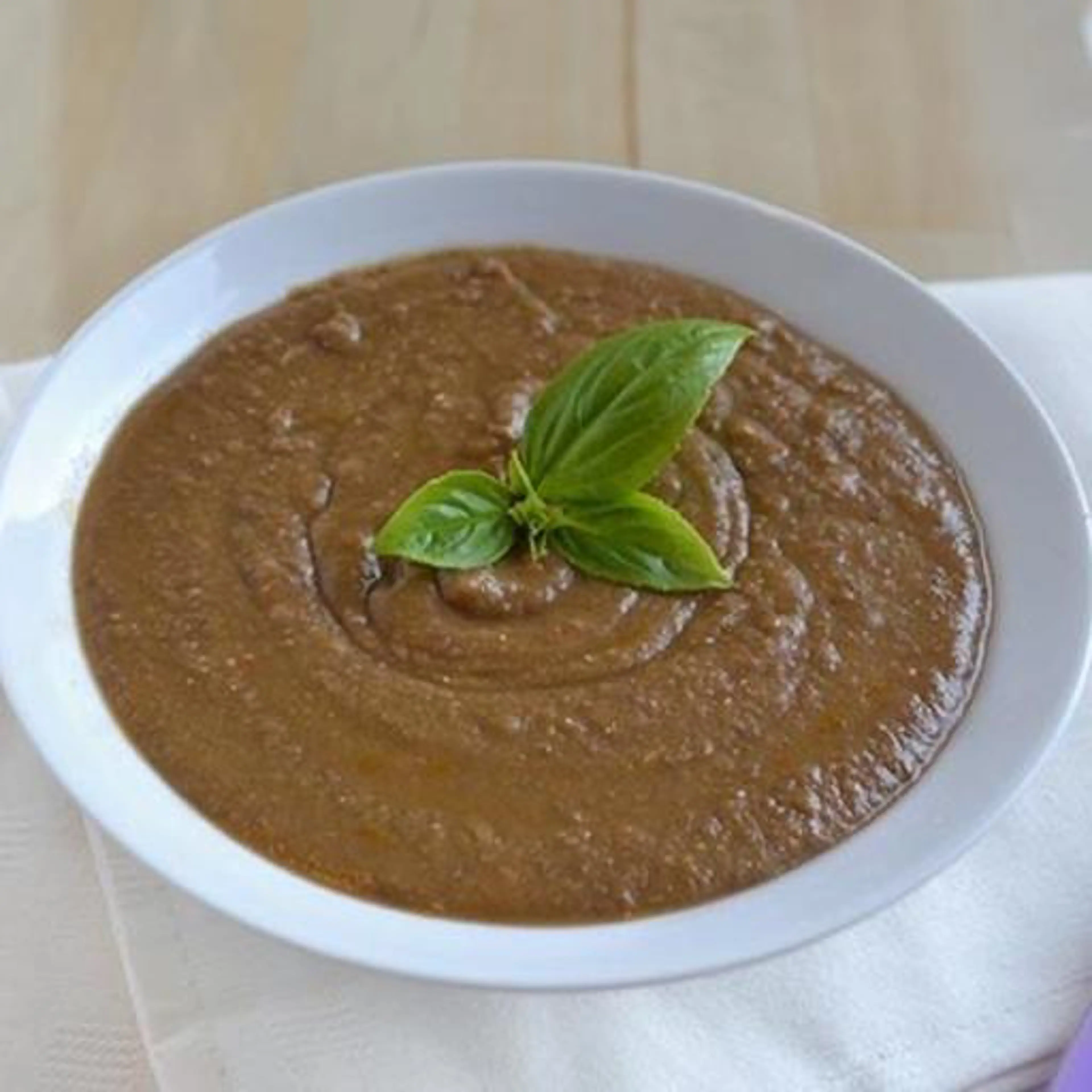 Creme de lentilhas