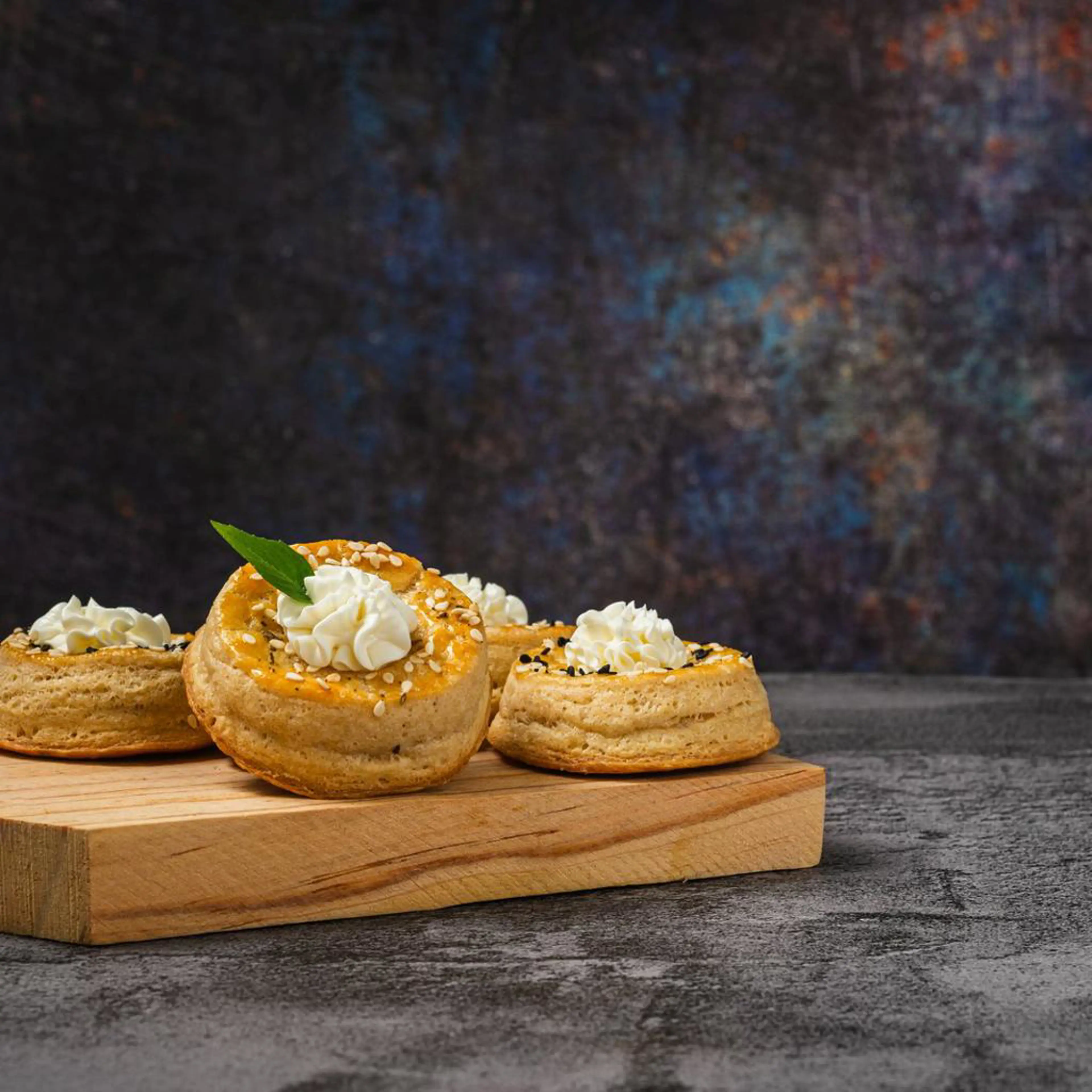 Cheese vol-au-vents