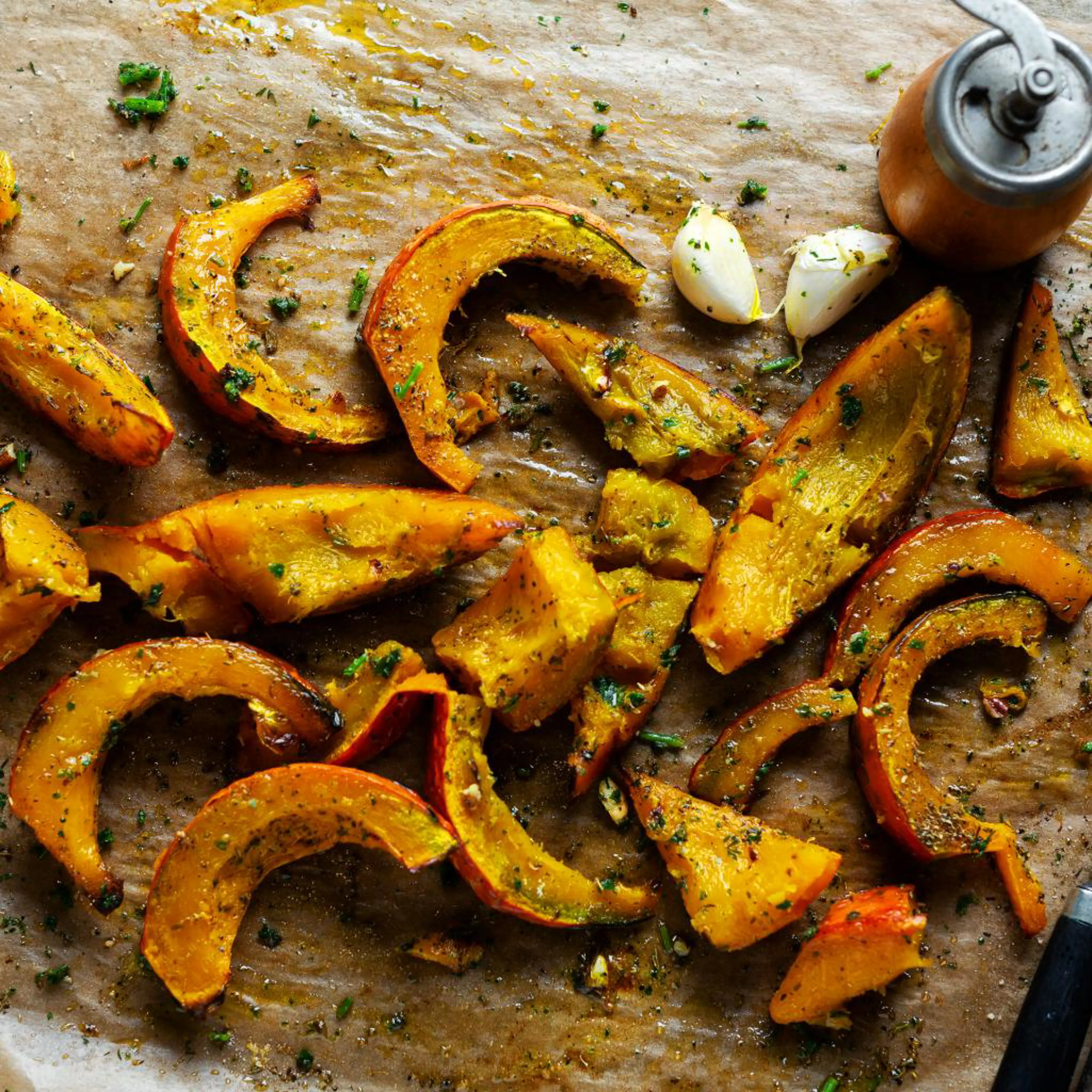 Abóbora frita à siciliana