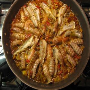 Mantis Shrimp Soup