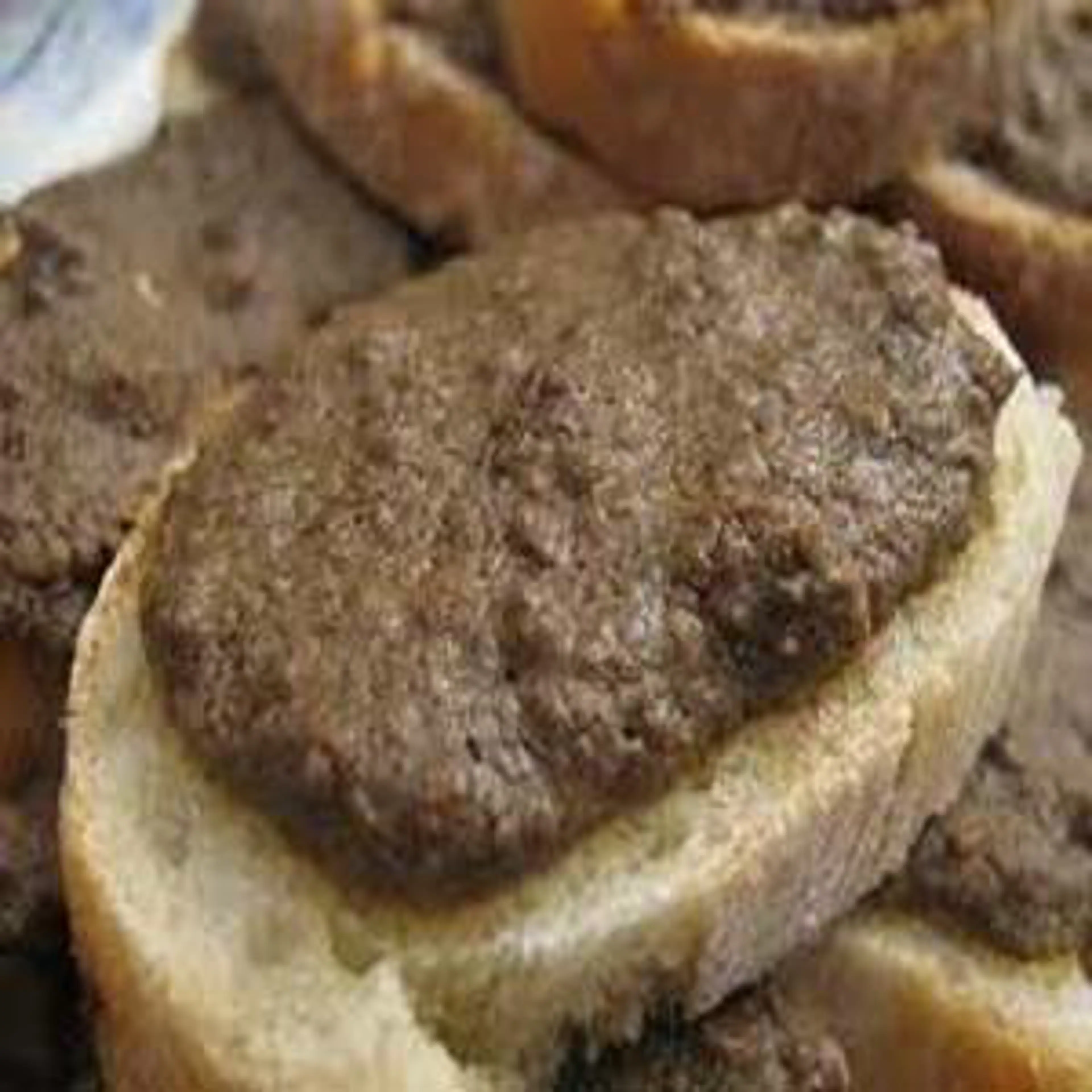 Sopa de bazo con picatostes